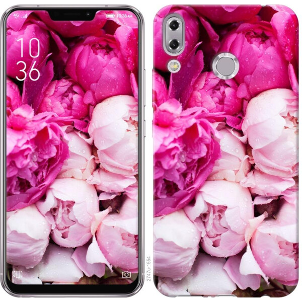 

Чехол на Asus Zenfone 5 ZE620KL Розовые пионы (04798)