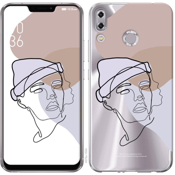 

Чехол на Asus Zenfone 5 ZE620KL Силуэт (04798)