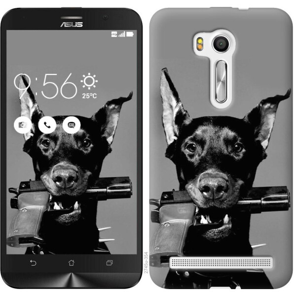 

Чехол на Asus ZenFone Go TV ZB551KL Доберман (04798)