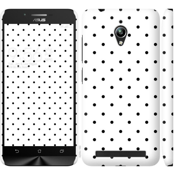 

Чехол на Asus Zenfone Go ZC500TG Горох (04798)