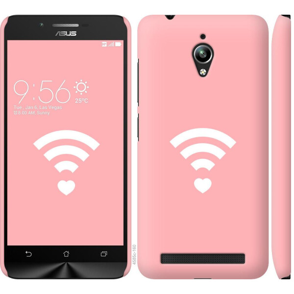 

Чехол на Asus Zenfone Go ZC500TG Делись любовью (04798)