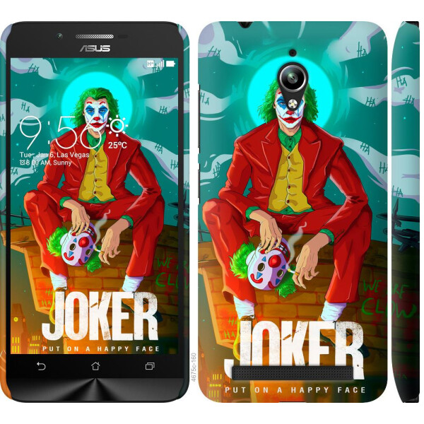 

Чехол на Asus Zenfone Go ZC500TG Джокер1 (04798)