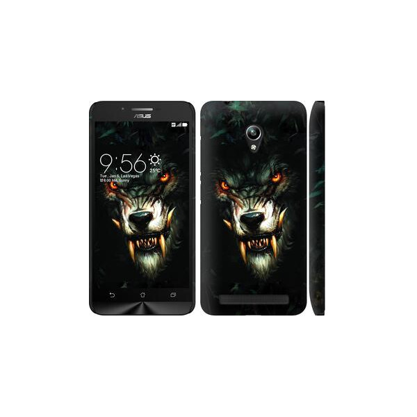 

Чехол на Asus Zenfone Go ZC500TG Дьявольский волк (04798)