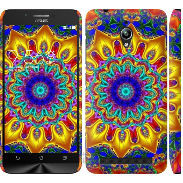 

Чехол на Asus Zenfone Go ZC500TG Калейдоскоп (04798)