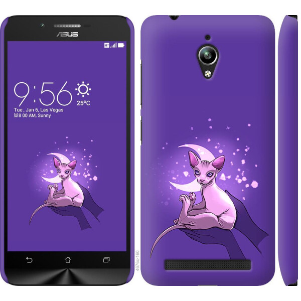 

Чехол на Asus Zenfone Go ZC500TG Кот2 (04798)