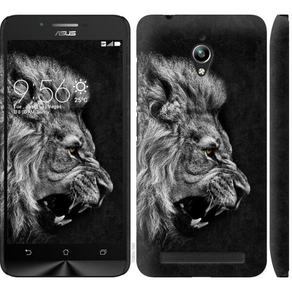 

Чехол на Asus Zenfone Go ZC500TG Лев (04798)