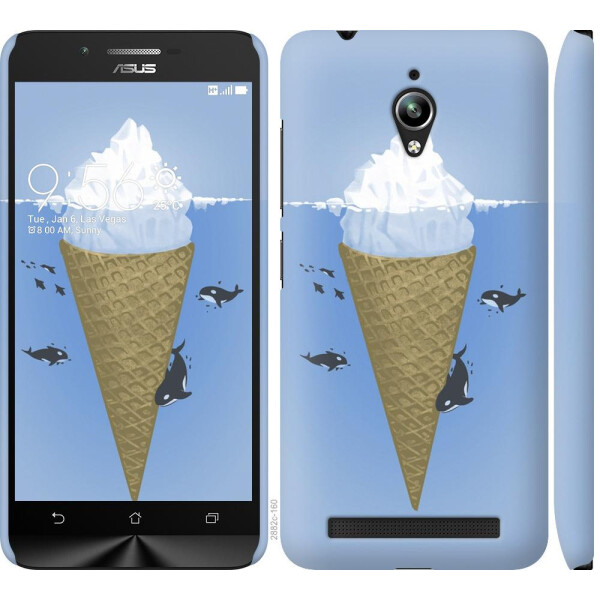 

Чехол на Asus Zenfone Go ZC500TG Мороженое Айсберг (04798)