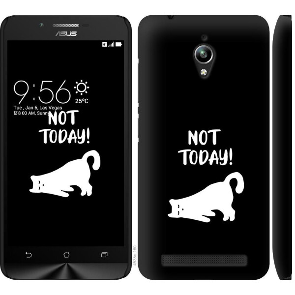 

Чехол на Asus Zenfone Go ZC500TG Уставший кот (04798)