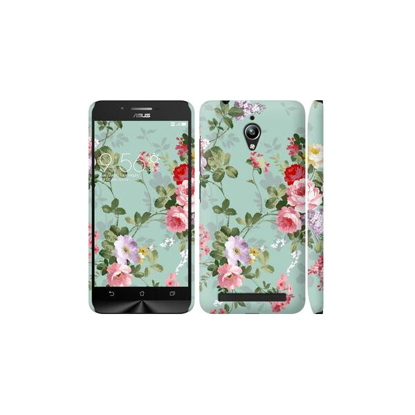 

Чехол на Asus Zenfone Go ZC500TG Цветочные обои 2 (04798)
