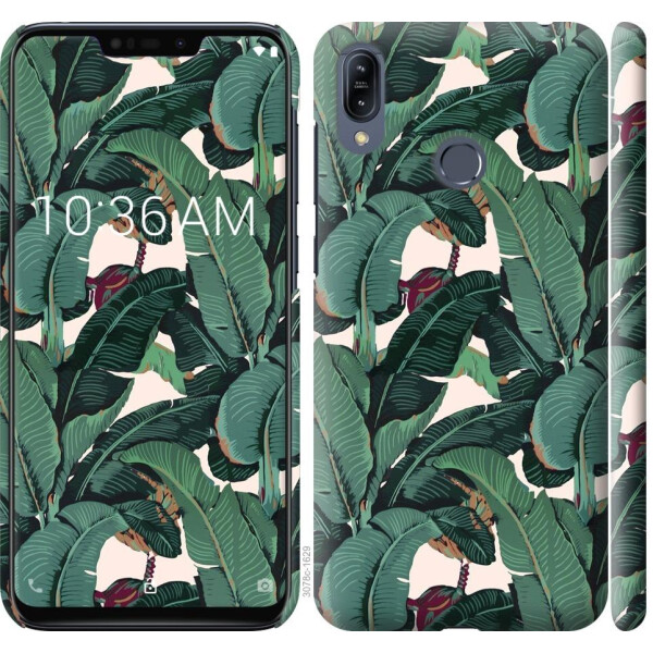 

Чехол на Asus Zenfone Max M2 ZB633KL Банановые листья (04798)