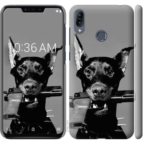 

Чехол на Asus Zenfone Max M2 ZB633KL Доберман (04798)