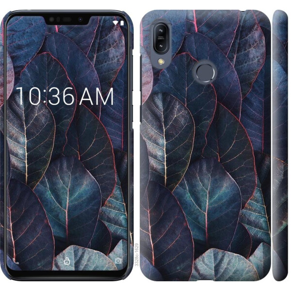

Чехол на Asus Zenfone Max M2 ZB633KL Листья v3 (04798)