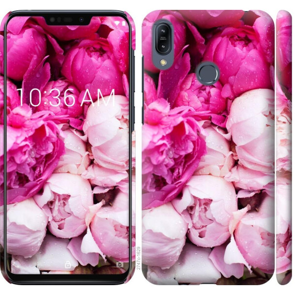 

Чехол на Asus Zenfone Max M2 ZB633KL Розовые пионы (04798)