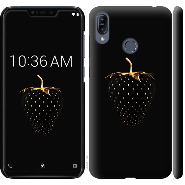 

Чехол на Asus Zenfone Max M2 ZB633KL Черная клубника (04798)
