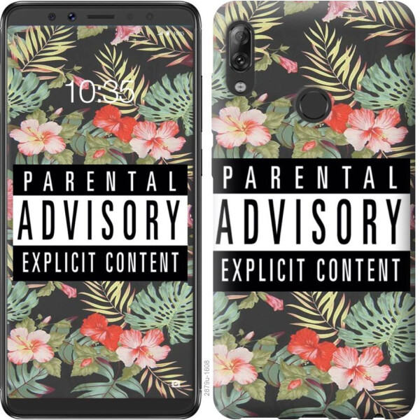 

Чехол на Asus ZenFone Max Pro M1 ZB602KL Parental advisory (04798)