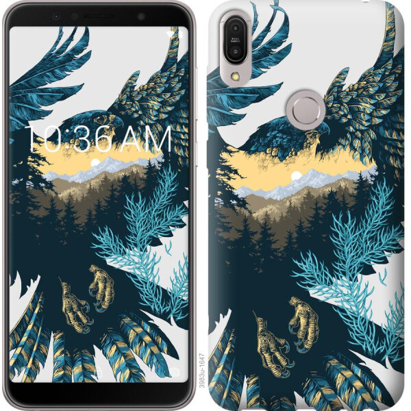 

Чехол на Asus ZenFone Max Pro M1 ZB602KL Арт-орел на фоне природы (04798)