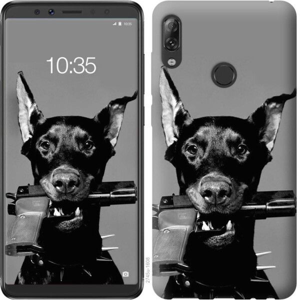 

Чехол на Asus ZenFone Max Pro M1 ZB602KL Доберман (04798)