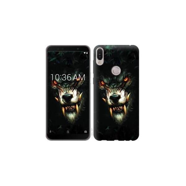 

Чехол на Asus ZenFone Max Pro M1 ZB602KL Дьявольский волк (04798)