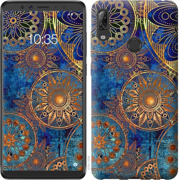 

Чехол на Asus ZenFone Max Pro M1 ZB602KL Золотой узор (04798)
