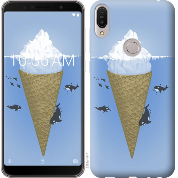 

Чехол на Asus ZenFone Max Pro M1 ZB602KL Мороженое Айсберг (04798)