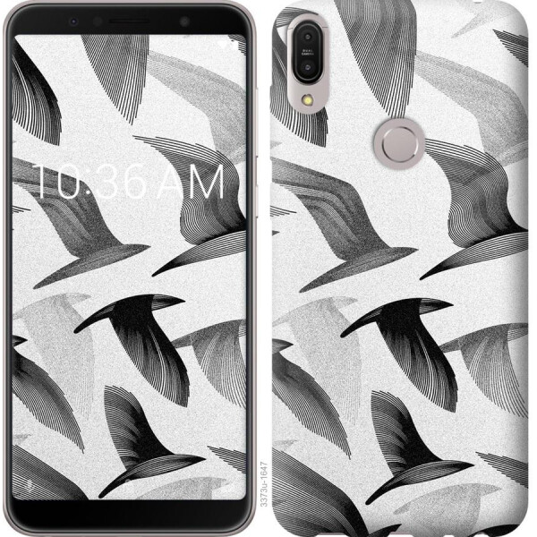 

Чехол на Asus ZenFone Max Pro M1 ZB602KL Птицы 2 (04798)
