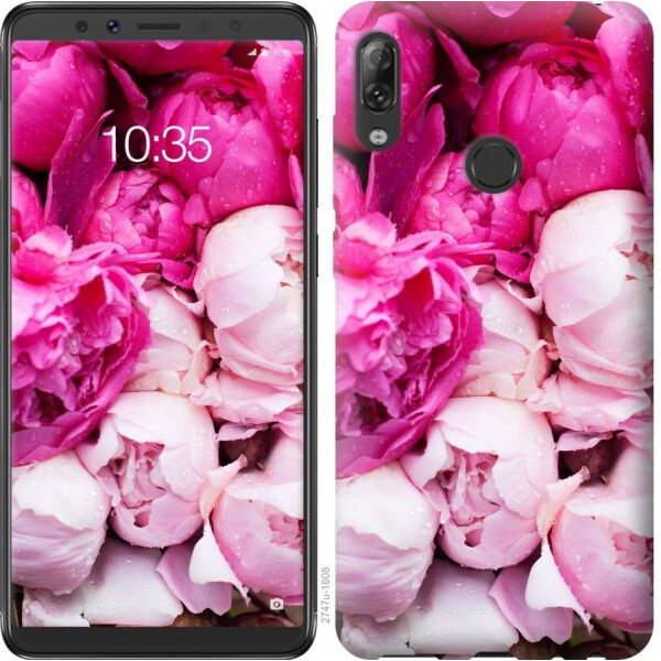 

Чехол на Asus ZenFone Max Pro M1 ZB602KL Розовые пионы (04798)