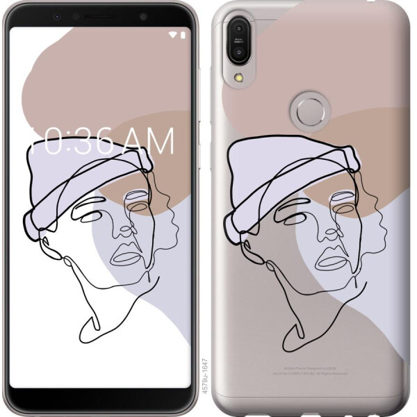 

Чехол на Asus ZenFone Max Pro M1 ZB602KL Силуэт (04798)