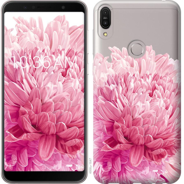 

Чехол на Asus ZenFone Max Pro M1 ZB602KL Хризантема (04798)