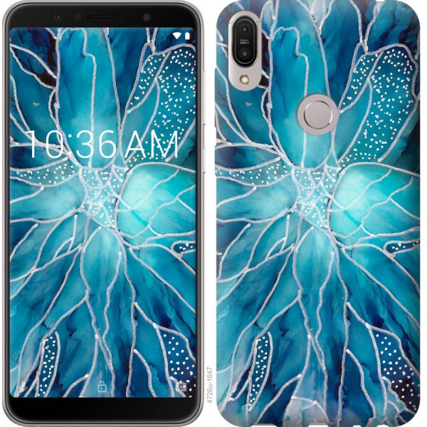

Чехол на Asus ZenFone Max Pro M1 ZB602KL чернило (04798)
