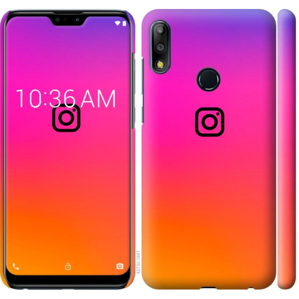 

Чехол на Asus Zenfone Max Pro M2 ZB631KL Instagram (04798)