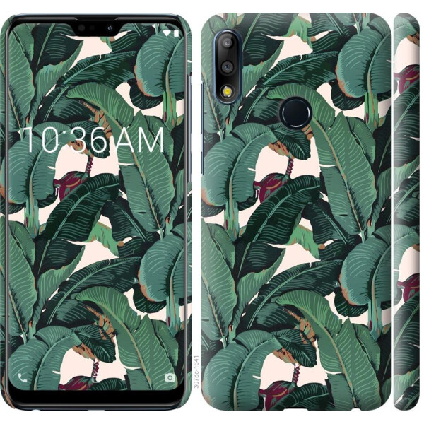 

Чехол на Asus Zenfone Max Pro M2 ZB631KL Банановые листья (04798)