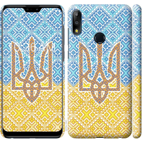 

Чехол на Asus Zenfone Max Pro M2 ZB631KL Герб Украины 2 (04798)