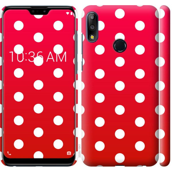 

Чехол на Asus Zenfone Max Pro M2 ZB631KL Градиент, Горошек (04798)