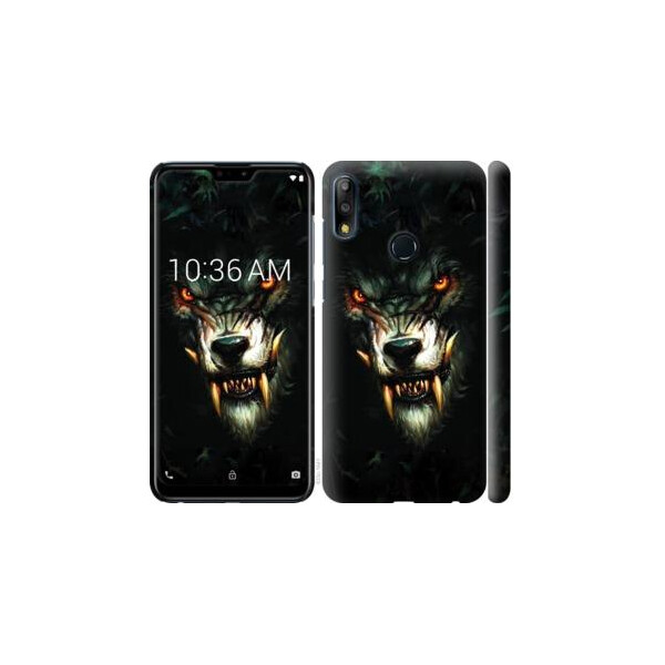 

Чехол на Asus Zenfone Max Pro M2 ZB631KL Дьявольский волк (04798)