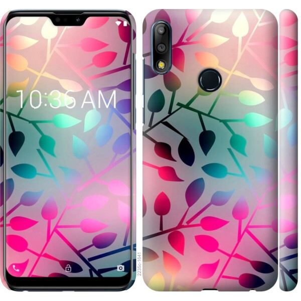 

Чехол на Asus Zenfone Max Pro M2 ZB631KL Листья (04798)