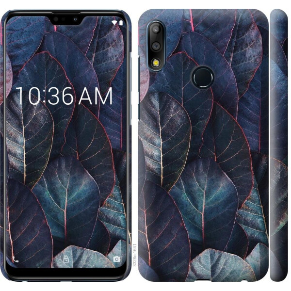 

Чехол на Asus Zenfone Max Pro M2 ZB631KL Листья v3 (04798)