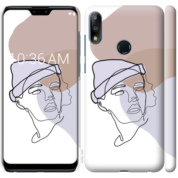 

Чехол на Asus Zenfone Max Pro M2 ZB631KL Силуэт (04798)