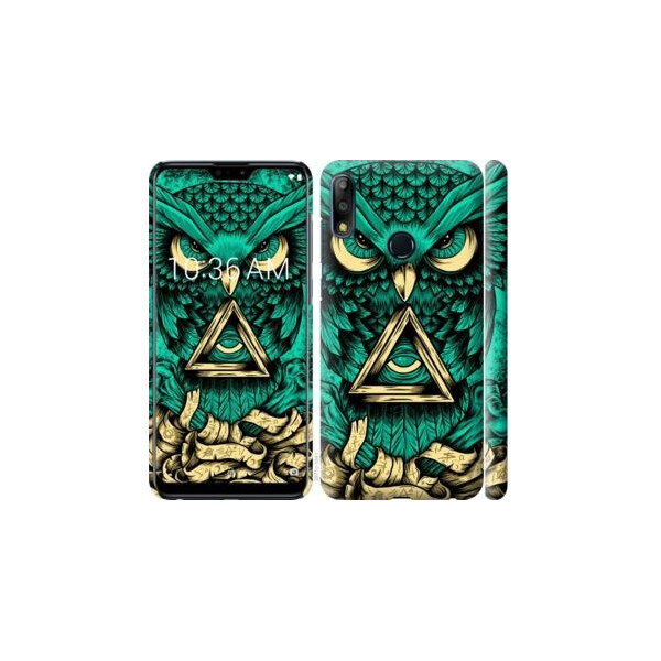 

Чехол на Asus Zenfone Max Pro M2 ZB631KL Сова Арт-тату (04798)