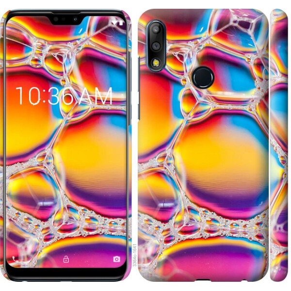 

Чехол на Asus Zenfone Max Pro M2 ZB631KL Цветные пузыри (04798)