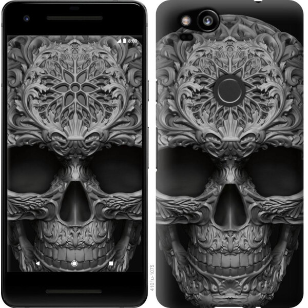 

Чехол на Google Pixel 2 skull-ornament (04798)