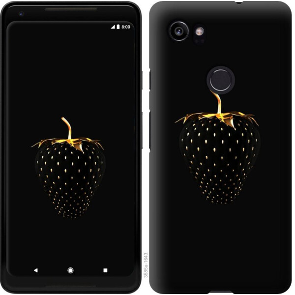 

Чехол на Google PixeL 2 XL Черная клубника (04798)