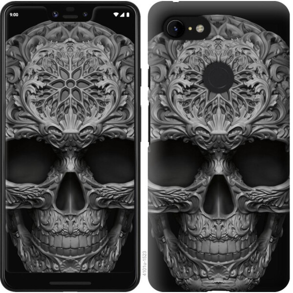 

Чехол на Google Pixel 3 XL skull-ornament (04798)