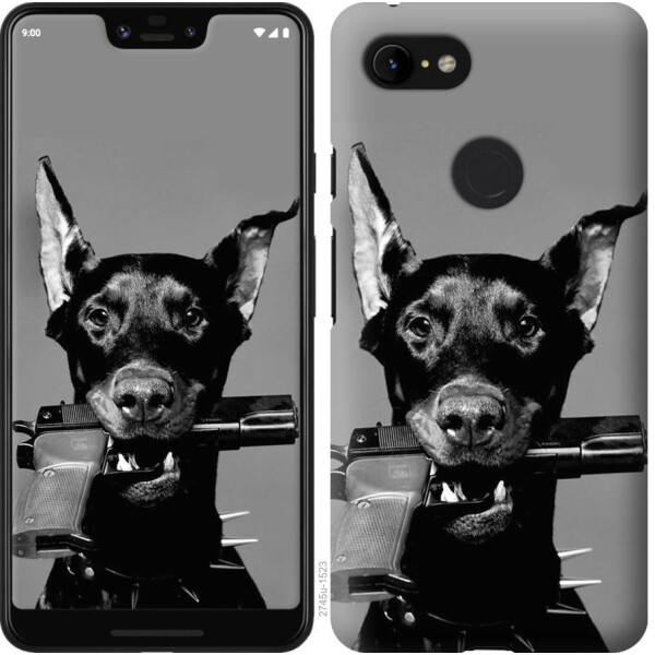 

Чехол на Google Pixel 3 XL Доберман (04798)