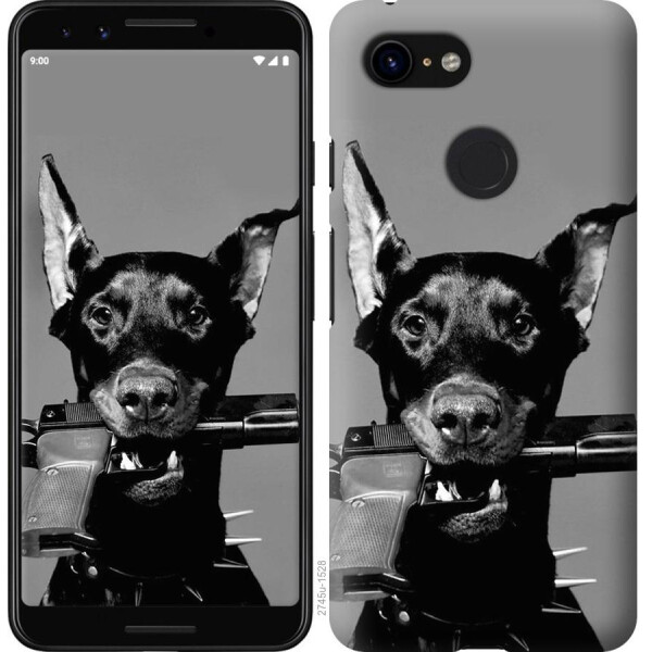 

Чехол на Google Pixel 3 Доберман (04798)