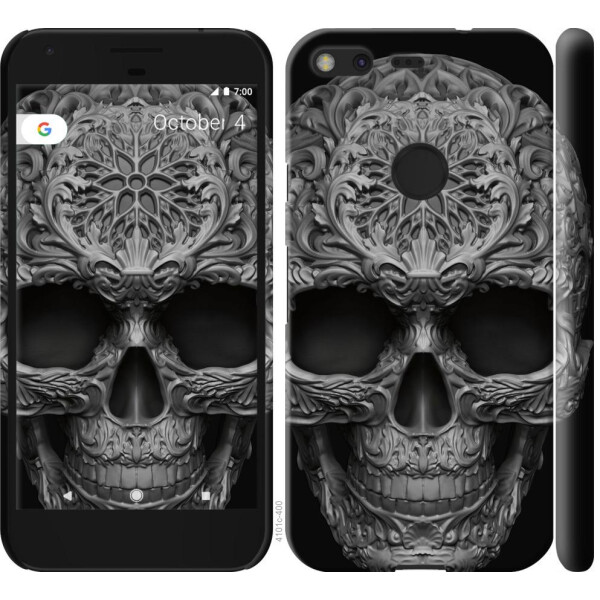 

Чехол на Google Pixel skull-ornament (04798)