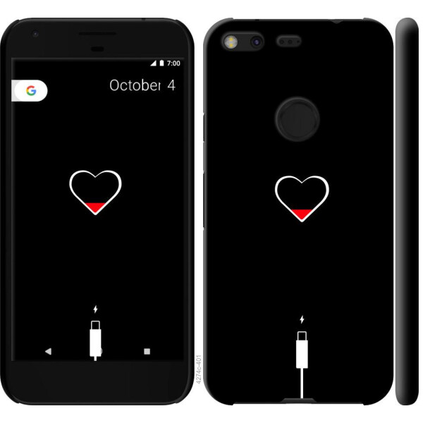 

Чехол на Google Pixel XL Подзарядка (04798)