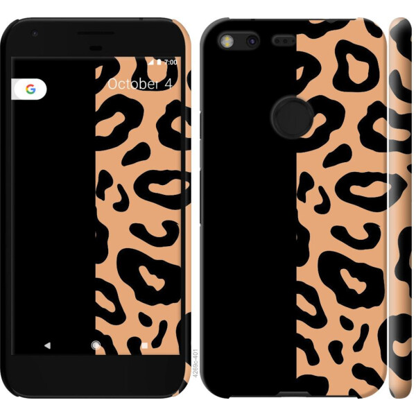 

Чехол на Google Pixel XL Пятна леопарда (04798)