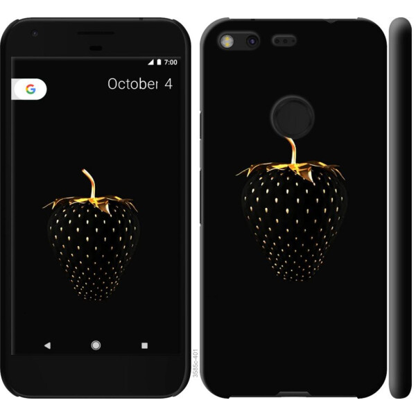 

Чехол на Google Pixel XL Черная клубника (04798)