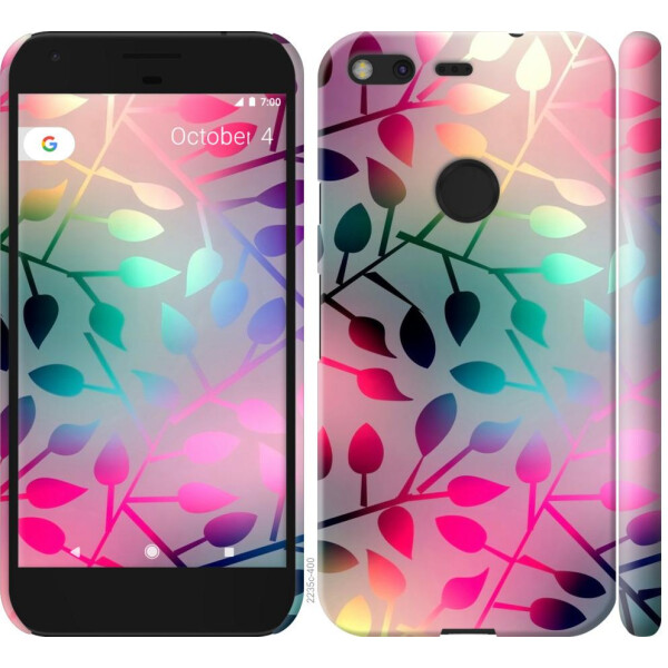 

Чехол на Google Pixel Листья (04798)
