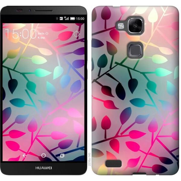 

Чехол на Huawei Ascend Mate 7 Листья (04798)